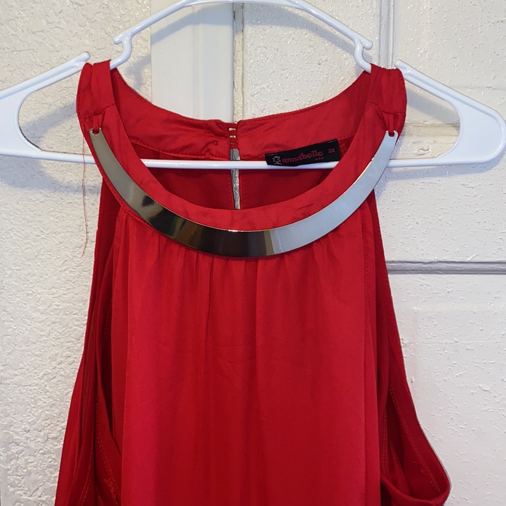 Annabelle red dress - Picture 3 of 8